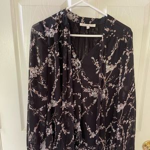 Daniel rainn Black Blouse Medium